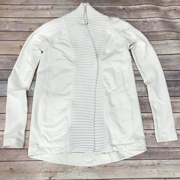 lululemon athletica Sweaters - Lululemon Bliss Break Wrap in Angel Wing